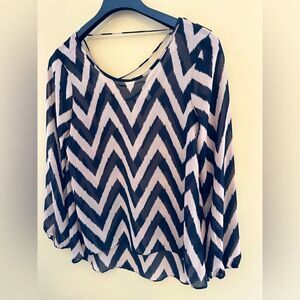 Charming Charlie Flowy top/coverup